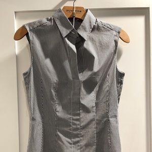 Women’s pinstripe Hugo boss tank top blouse